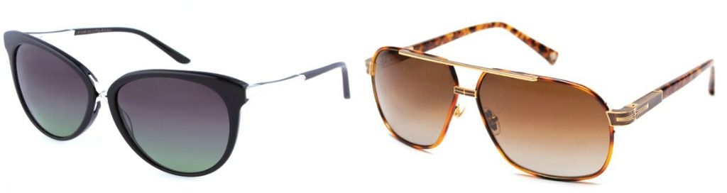 occhiali da sole modello montalivet nero e brighton tartaruga di leisure society