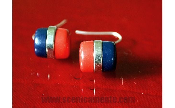 Orecchini A Bottone In Conchiglia Abalone 6mm | Argento 925 Ipoallergenico | Gioielli Boho Per Donna | Regalo Damigella Con Panno Incluso