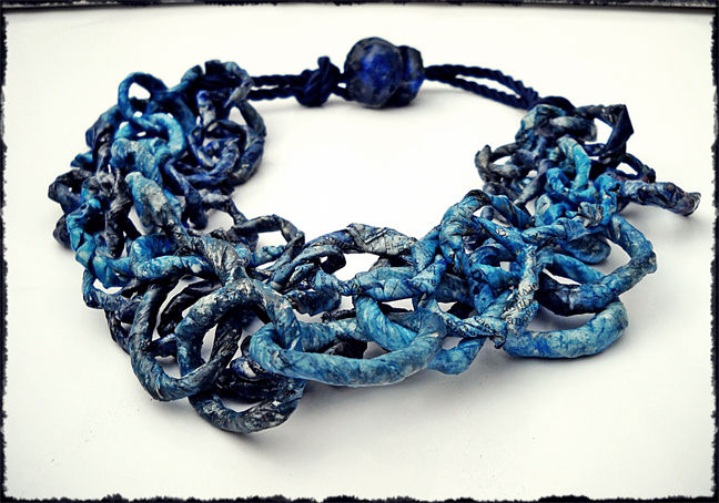 blue chain - collana
