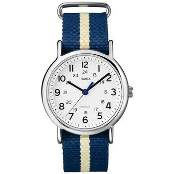 Orologio con cinturino in stoffa a righe online