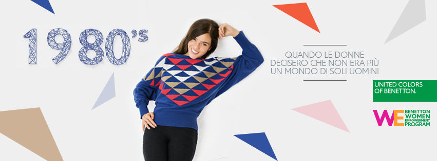 a collection of us benetton colezione moda anni 80