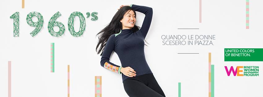benetton a collection of us collezione moda anni  60