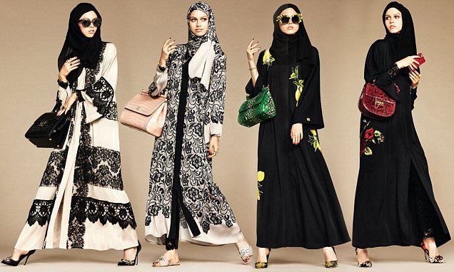 dolce e gabbana collezione abaya velo