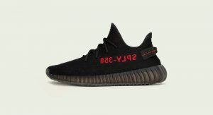 Adidas YEEZY BOOST 350 V2 nere e rosse