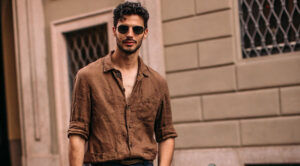 Come indossare la camicia in lino
