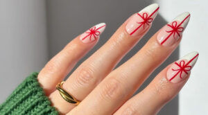 Nail art natalizie