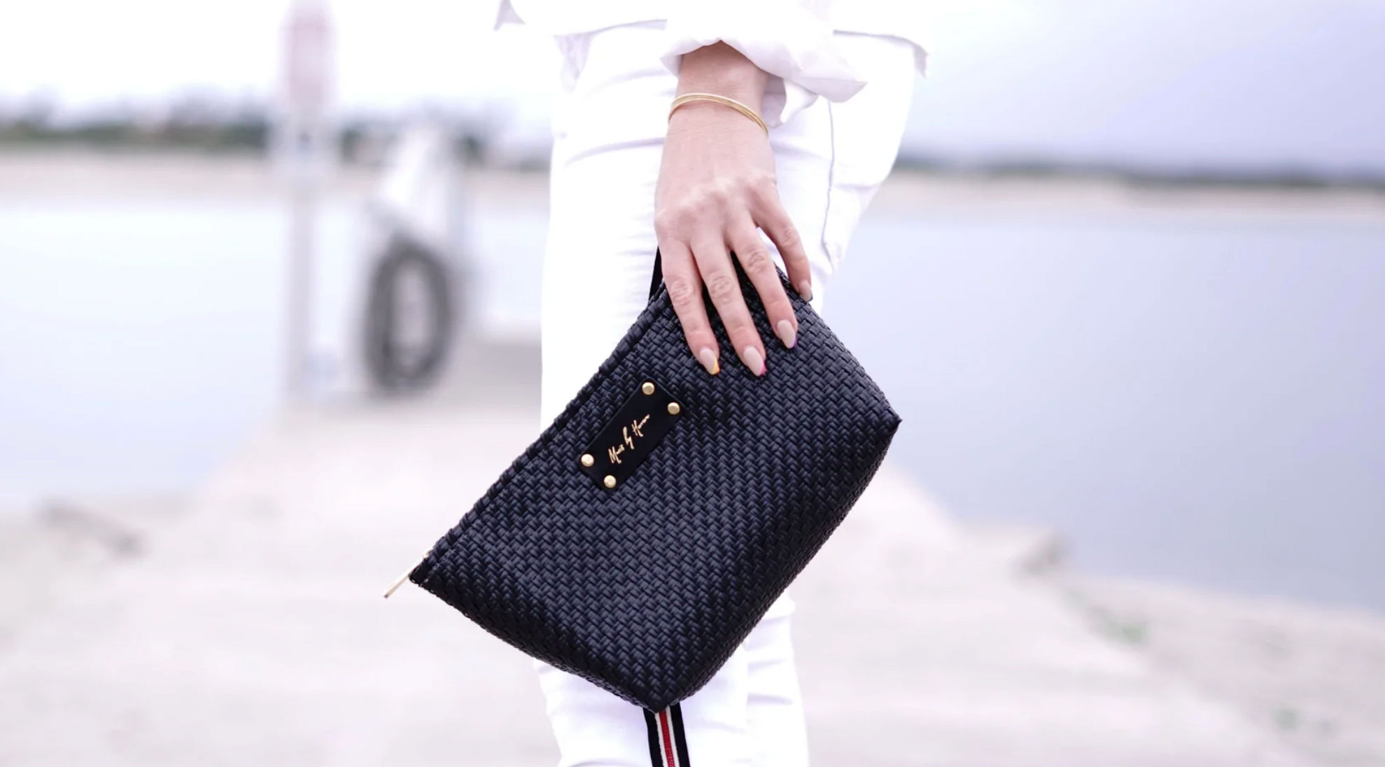 Pochette nere sales