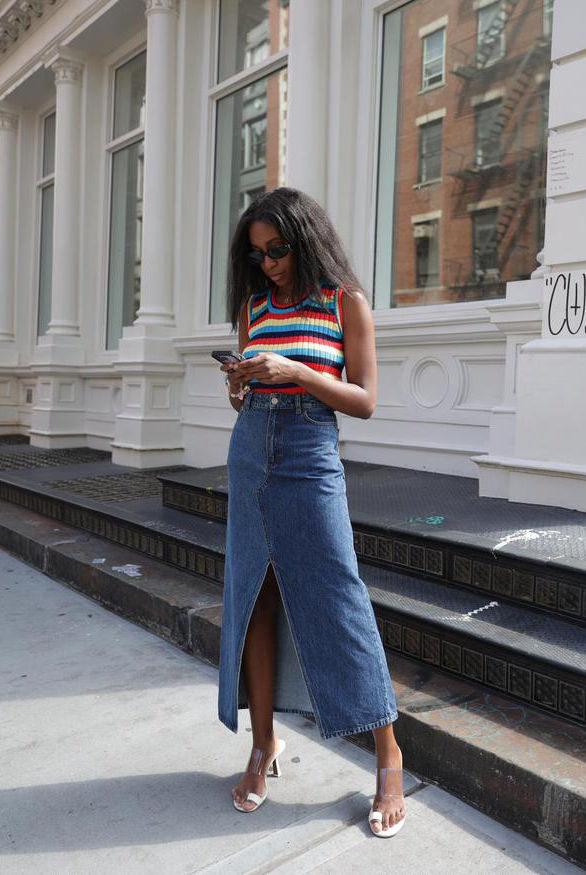 Outfit gonna jeans sera shop