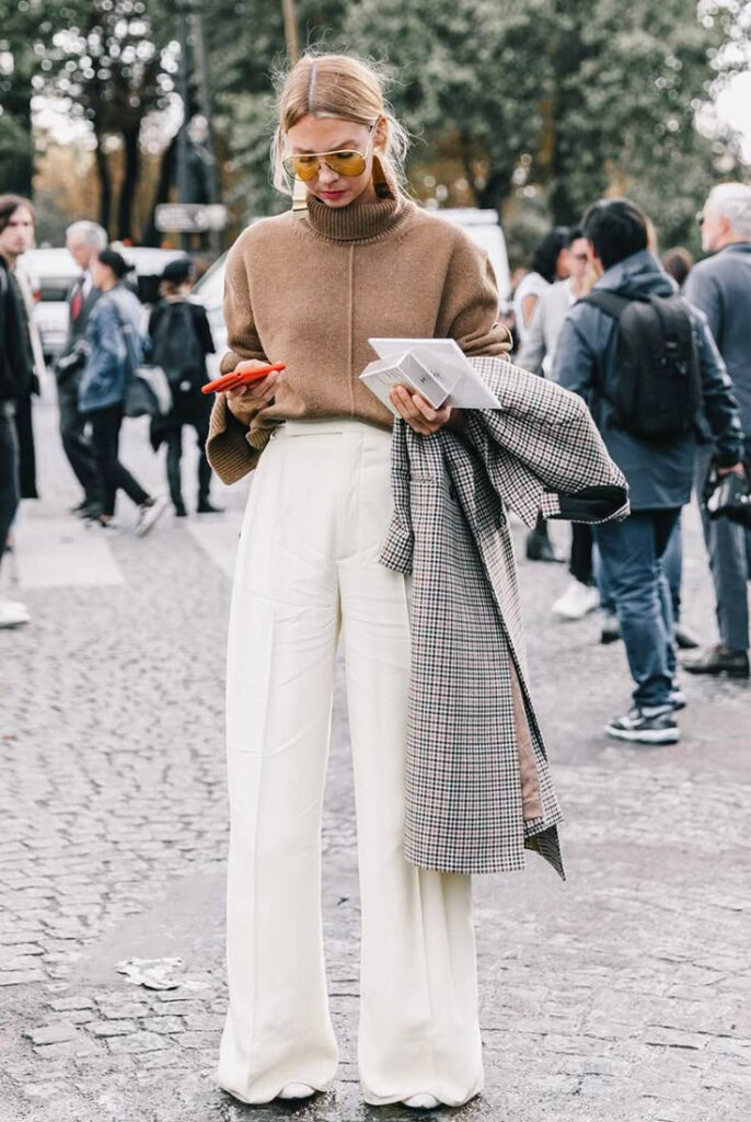 Pantaloni a palazzo