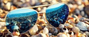 occhiali da sole con lenti specchiate
