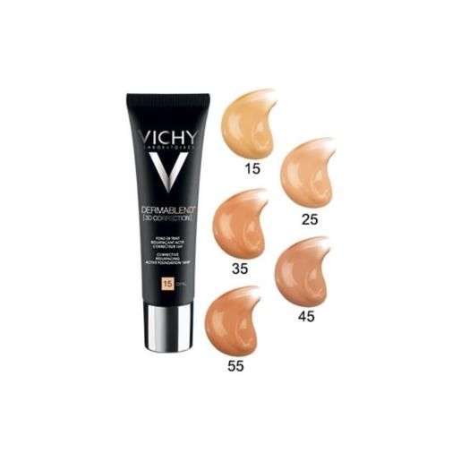 Vichy Trucco vichy make-up linea dermablend 3d correction fondotinta elevata coprenza 30ml 15