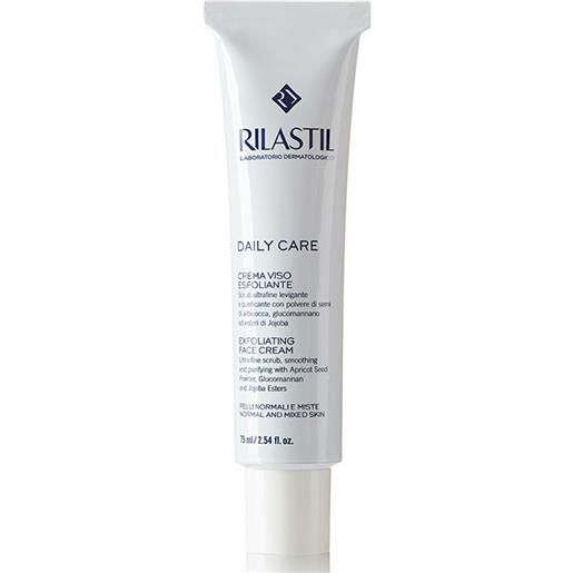 Rilastil daily care - crema viso esfoliante scrub ultrafine levigante, 75ml