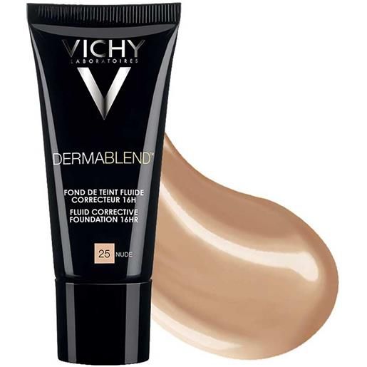 Vichy Make-up vichy dermablend - fondotinta correttore fluido 16h tonalità 25 nude, 30ml