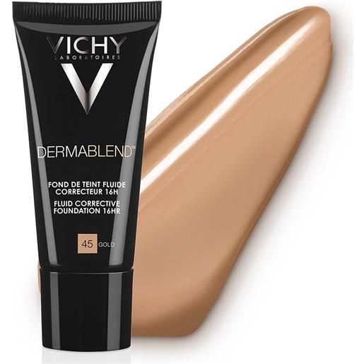 Vichy Make-up vichy dermablend - fondotinta correttore fluido 16h tonalità 45 gold, 30ml