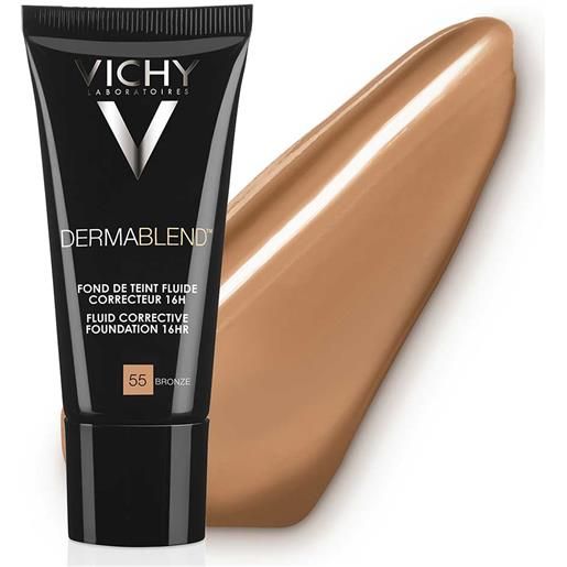 Vichy Make-up vichy dermablend - fondotinta correttore fluido 16h tonalità 55 bronze, 30ml