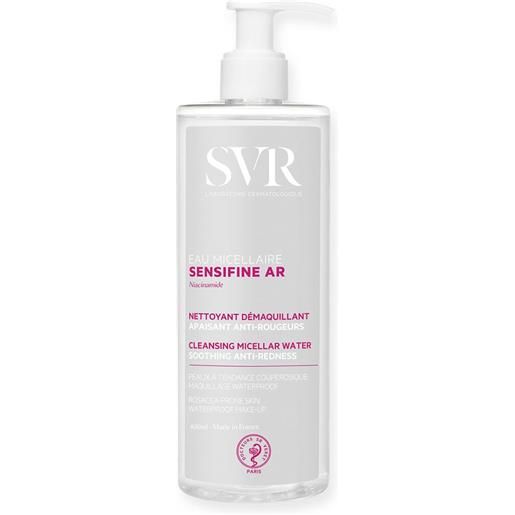 SVR sensifine ar - eau micellaire acqua micellare struccante anti-rossore, 400ml