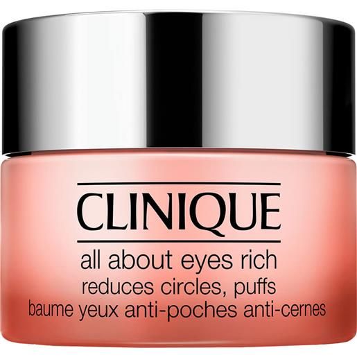 Clinique all about eyes rich reduces circles and puffs