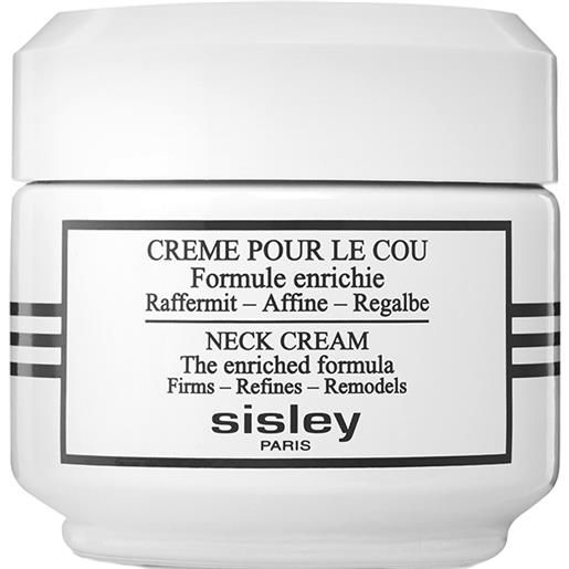 Sisley crème pour le cou formule enrichie raffermit affine regalbe