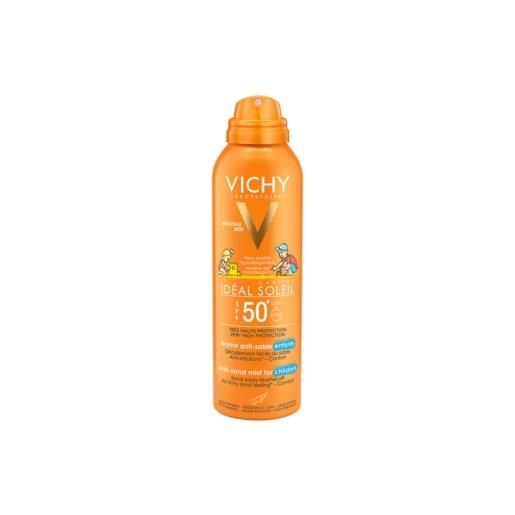 Vichy solari vichy linea ideal soleil bambini spf50+ spray anti-sabbia ultra-protettivo 200ml