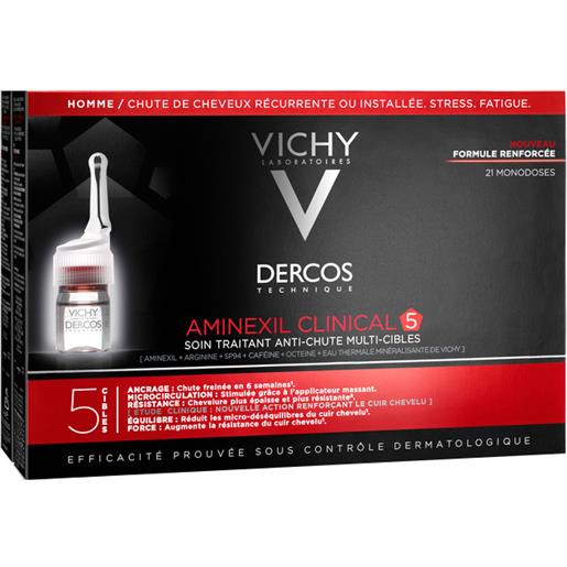 VICHY (L Oreal Italia SpA) dercos aminexil uomo 21 flaconi 6ml