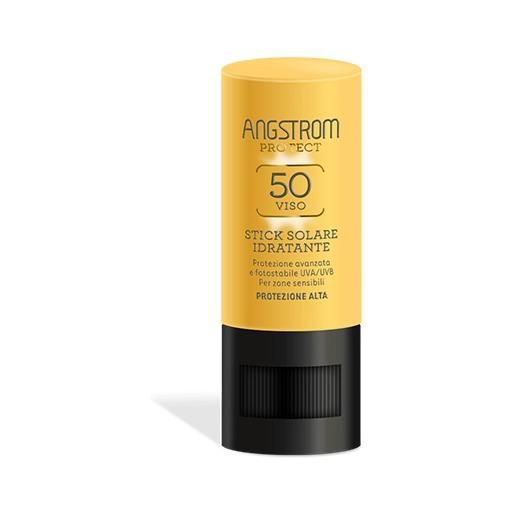 Angstrom protect stick solare idratante viso spf50 protezione alta, 9ml