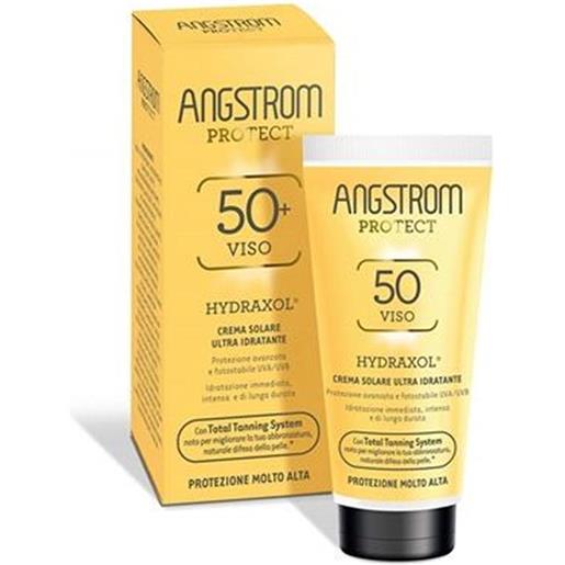 Angstrom protect hydraxol spf50+ crema solare ultra idratante viso, 50ml