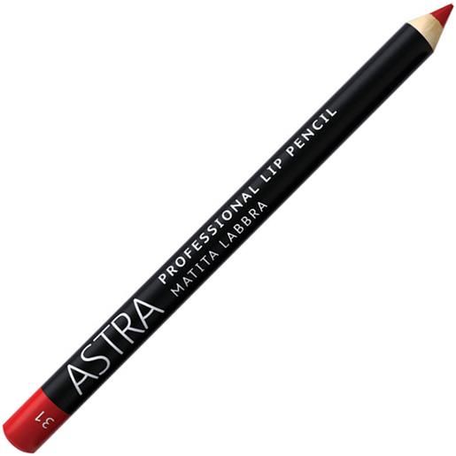 Astra professional lip pencil matita labbra lunga tenuta 0031 - red lips