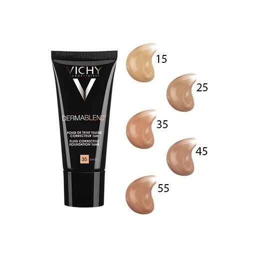 Vichy Make-up linea trucco dermablend fondotinta correttore fluido 30 ml 45