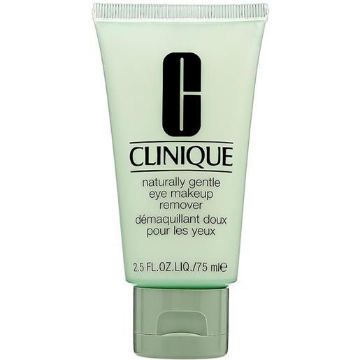 CLINIQUE detergente clinique naturally gentle eye make up remover struccante in crema per occhi sensibili 75ml, viso donna