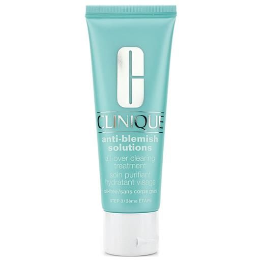 Clinique anti-blemish solutions -clearing moisturizer, 50 ml idratante viso purificante privo di oli