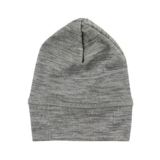 Engel cappellino in lana seta -col. Grigio chiaro melange