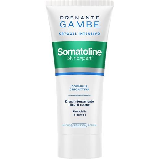 Somatoline Cosmetic somatoline skinexpert drenante intensivo gambe formula crioattiva 200ml