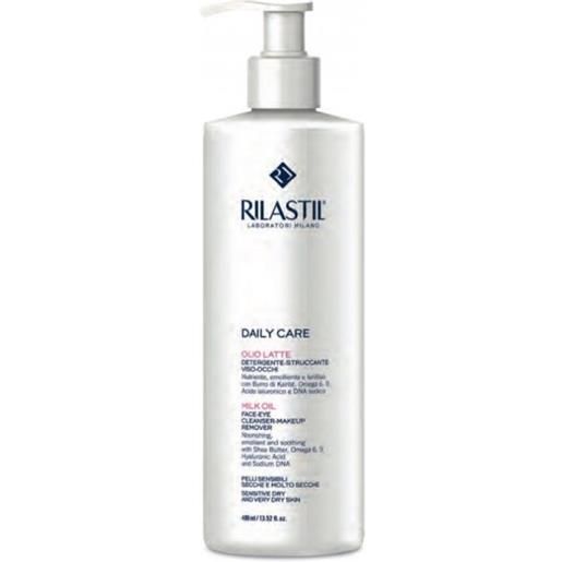 Rilastil daily care olio latte detergente