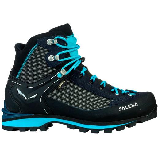 Salewa crow goretex hiking boots blu, nero eu 35 donna