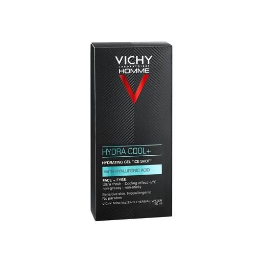 Vichy homme hydra cool gel idratante effetto ghiaccio viso e occhi 50 ml
