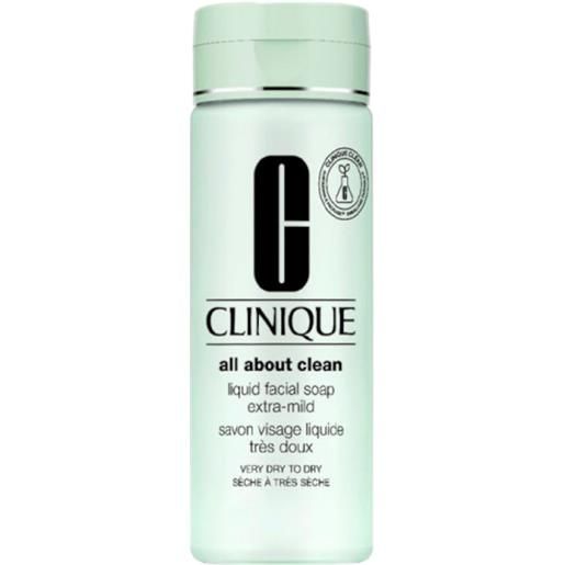 Clinique liquid facial soap extra-mild - pelle da molto arida ad arida tipo 1 200 ml