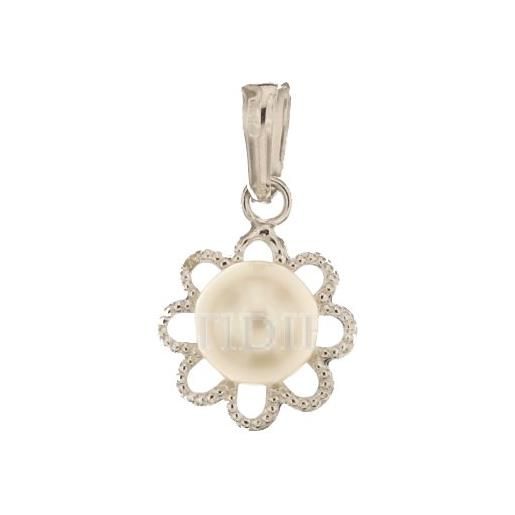 Gioielleria Lucchese Oro ciondolo oro bianco con perla 803321705513