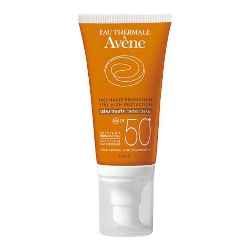 Avene Sole avene linea solare pelli sensibili spf50+ crema colorata pelli secche 50 ml