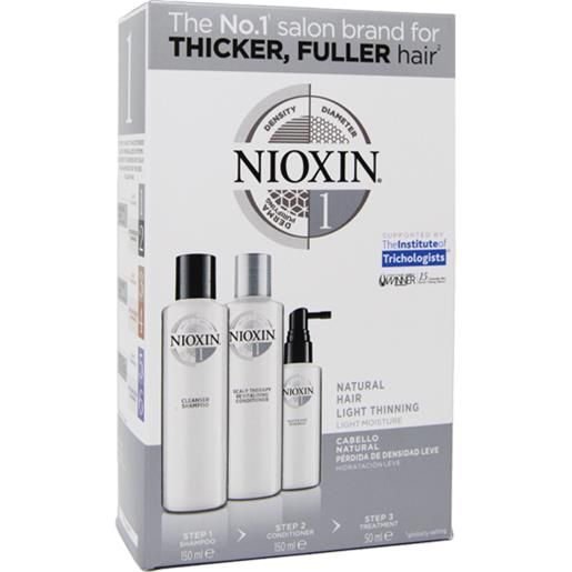 Nioxin 1 - shampoo + conditioner 150 ml + treatment 50 ml