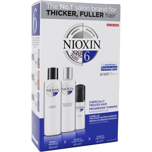 Nioxin 6 - shampoo + conditioner 150 ml + treatment 40 ml