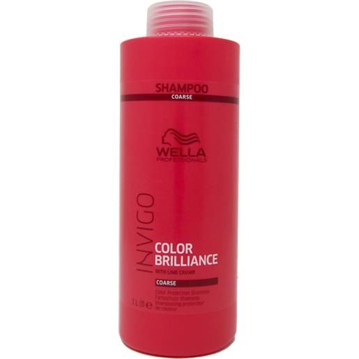 Wella invigo color brilliance shampoo capelli grossi 1000 ml