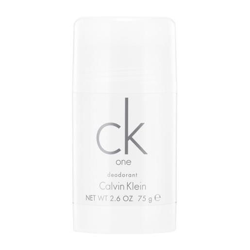 Calvin Klein ck one 75 ml in stick deodorante senza alluminio unisex