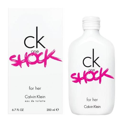 Calvin Klein ck one shock for her 200 ml eau de toilette per donna