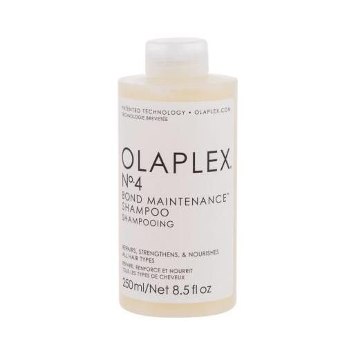 Olaplex bond maintenance no. 4 250 ml shampoo rigenerante per tutti i tipi di capelli per donna