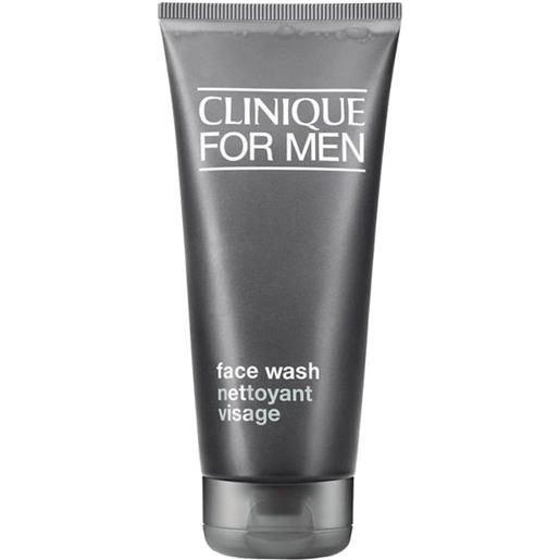 Clinique for men face wash - sapone liquido per il viso tipo 1 e 2 200 ml
