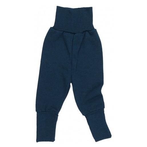 Reiff baby pantalone morbido in spugna di lana/seta -col. Blu