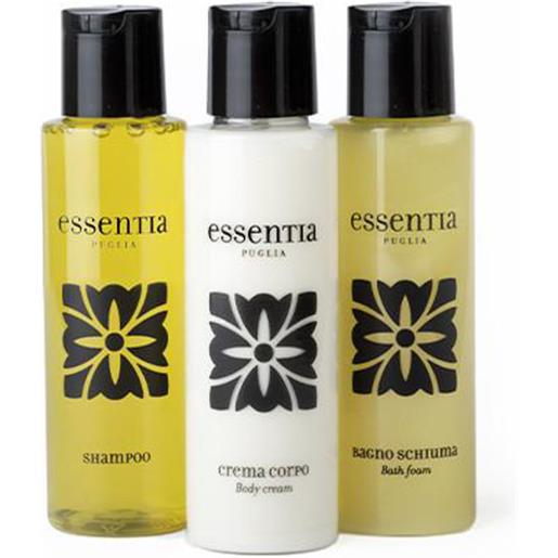 essentia PUGLIA travel kit olio di oliva kit travel 3 x 50 ml