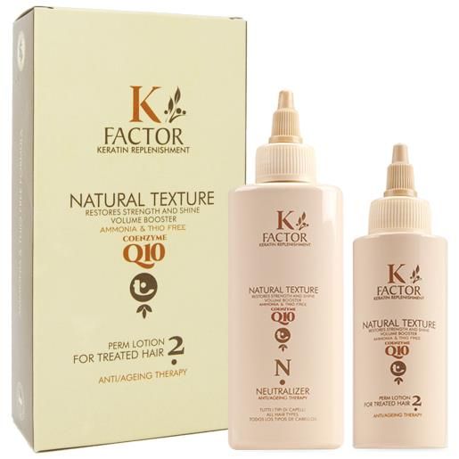 Tecna k-factor natural texture - perm lotion for treated hair 2