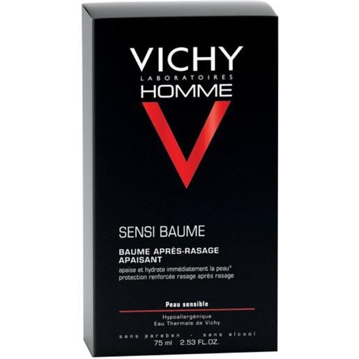 VICHY (L'Oreal Italia SpA) vichy homme sensi-baume ca 75ml - idratazione e comfort per la pelle sensibile dopo la rasatura