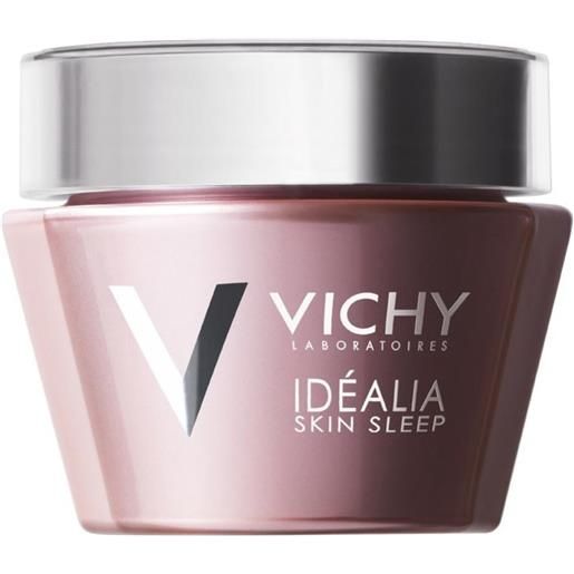 VICHY (L'Oreal Italia SpA) vichy idealia crema viso notte balsamo gel rigenerante 50 ml - trattamento rigenerante notturno per una pelle visibilmente riposata
